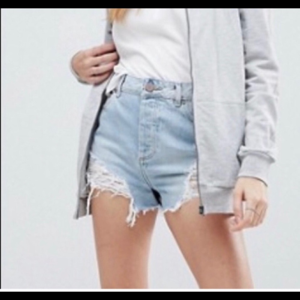 ASOS US size 12 High Waisted jeans shorts